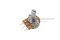 [E] WH148 วอลลุ่ม 3 ขา Volume 500R แกนยาว 20 mm